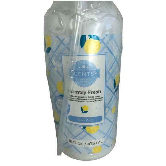 🆕 Scentsy Fresh LEMON Odor Out Eliminating Fabric Spray - Picture 2 of 7